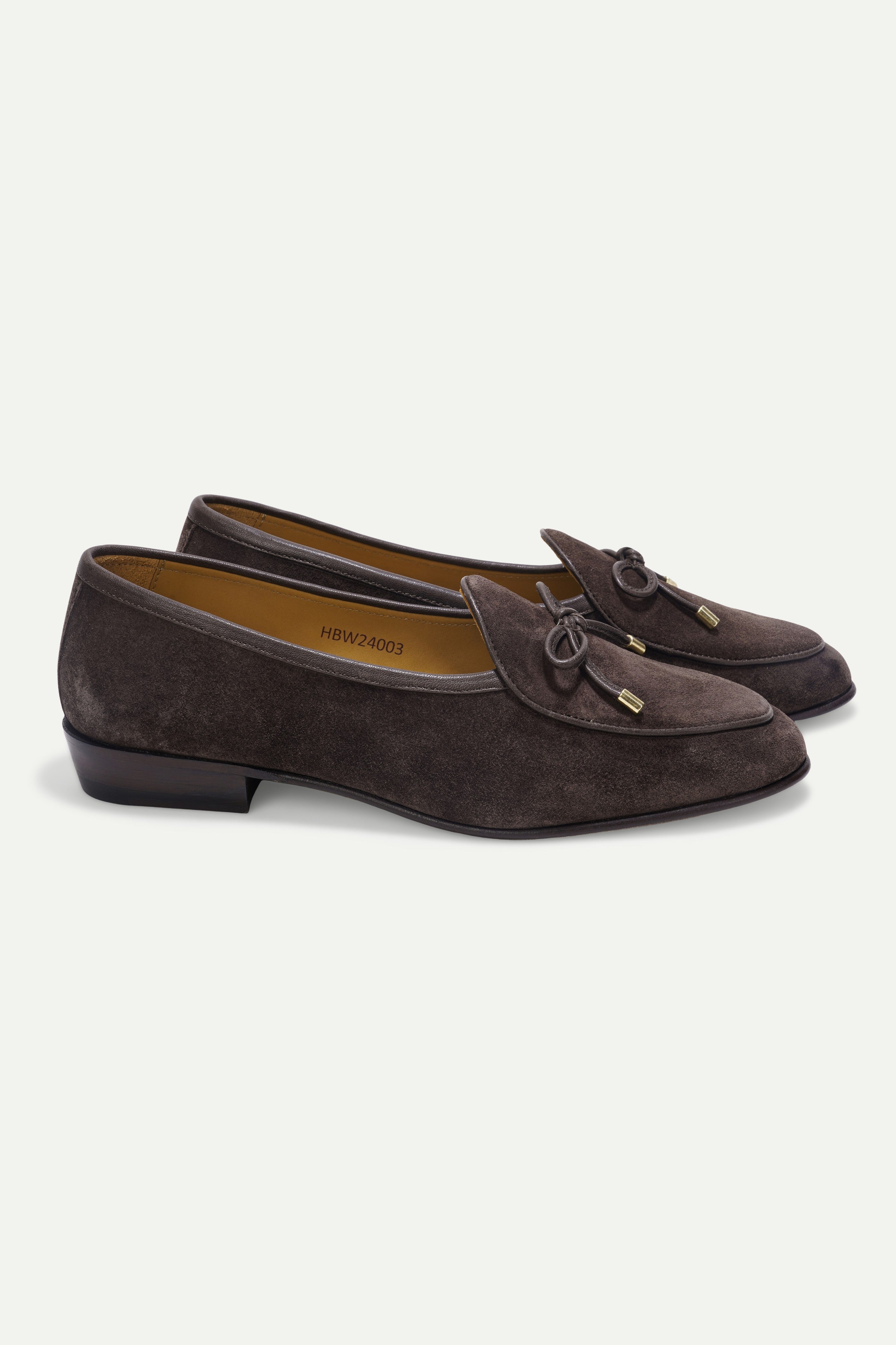 Orion Suede Bow Loafer