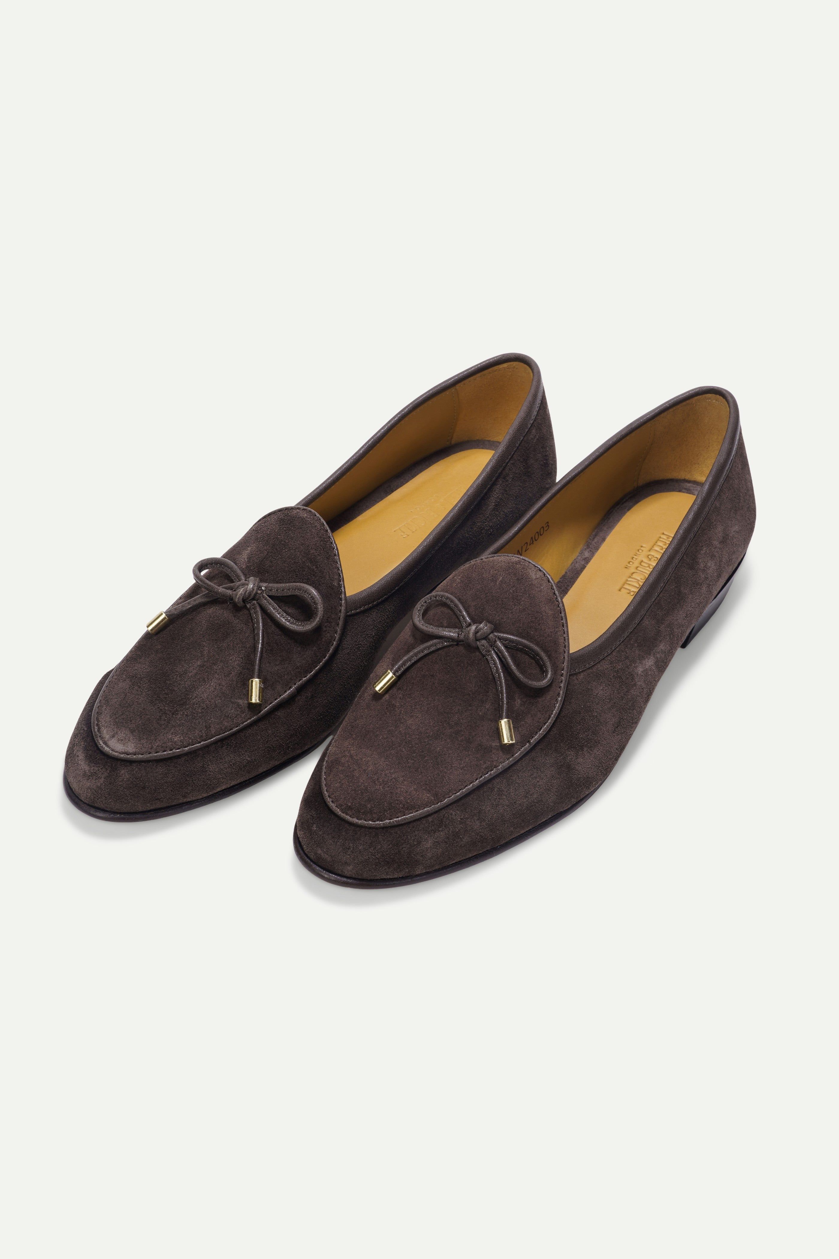 Orion Suede Bow Loafer