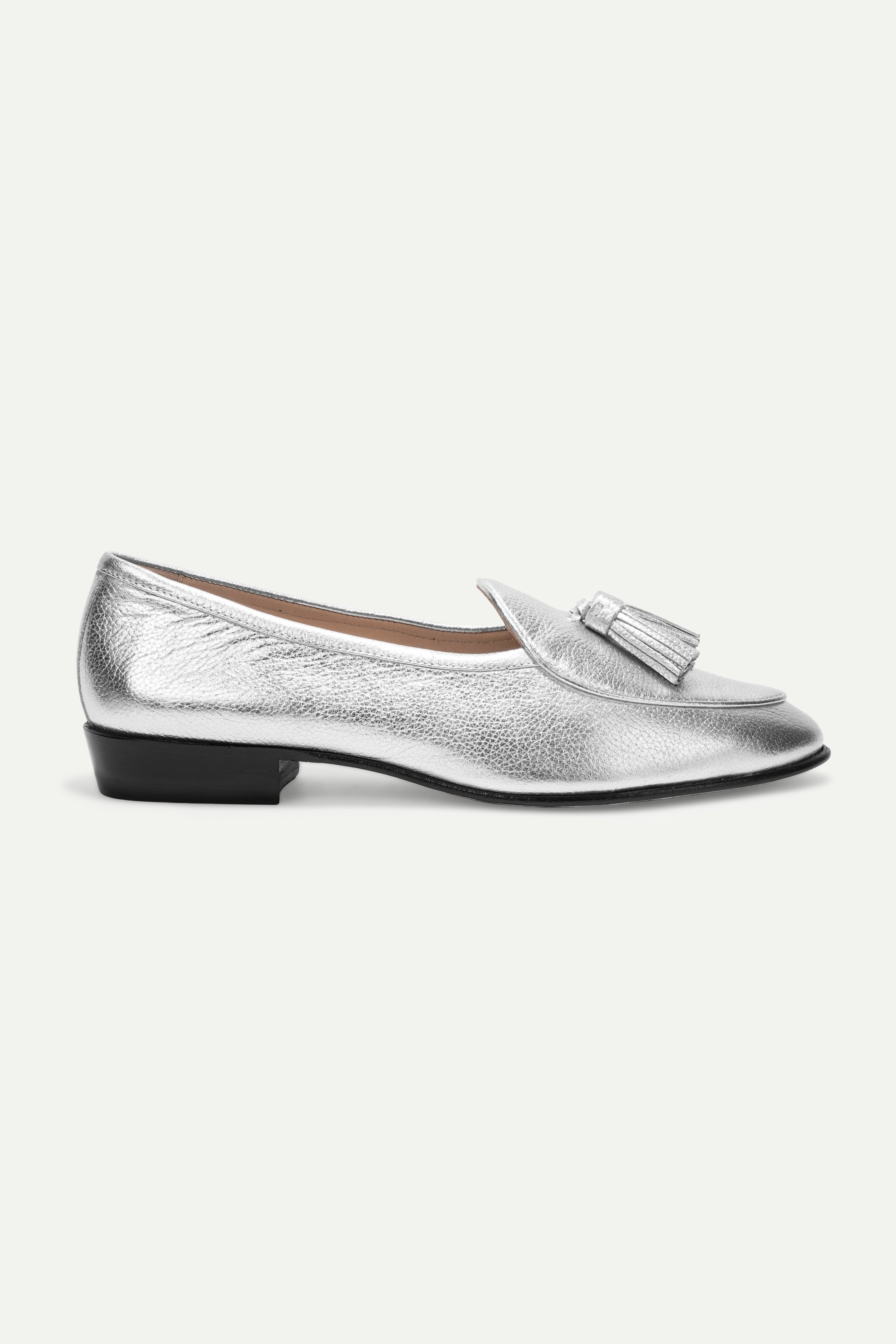 Orion Pebbled Tassel Loafer
