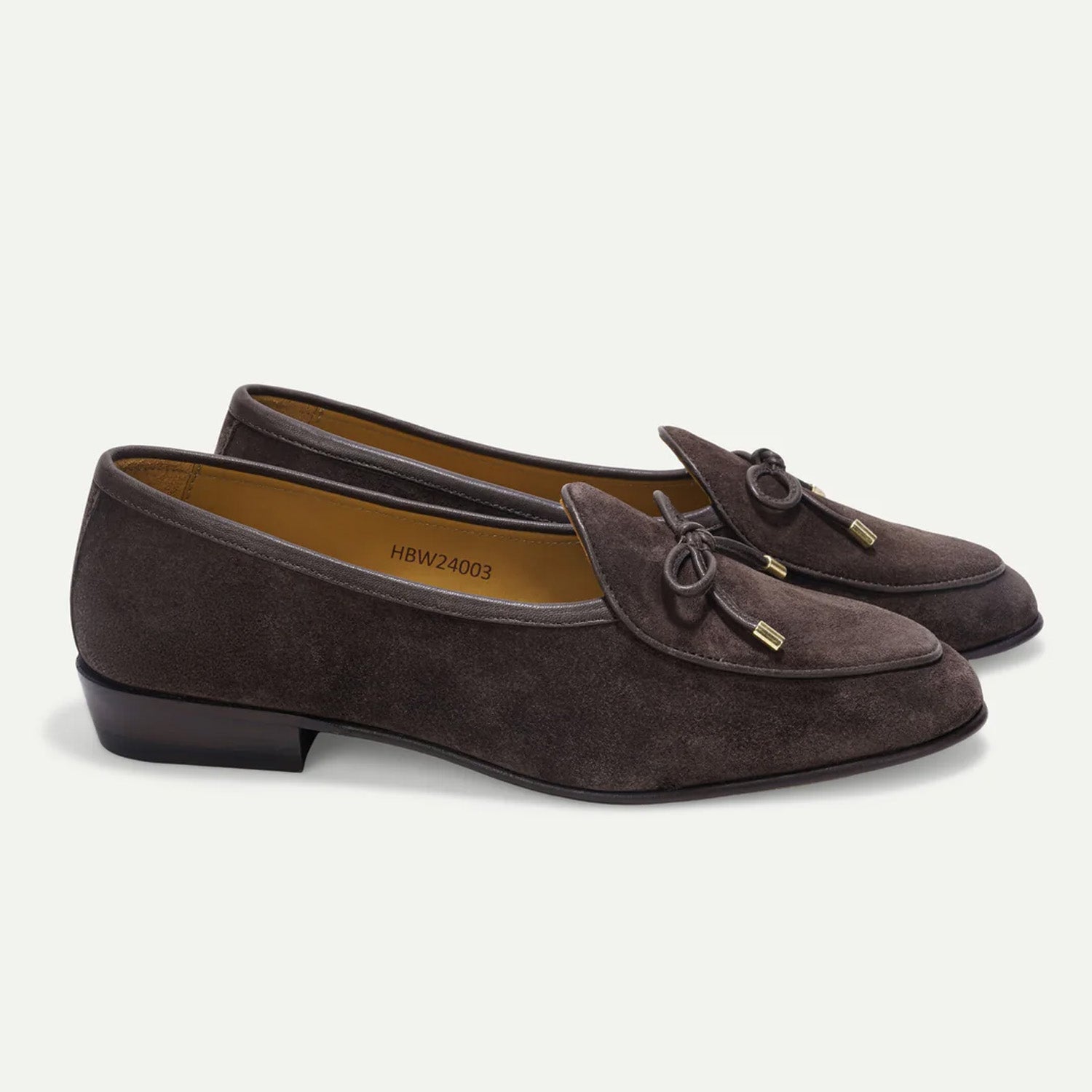 Orion Suede Bow Espresso