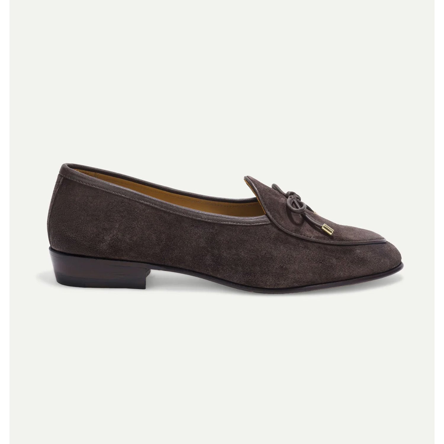 Orion Suede Bow Espresso
