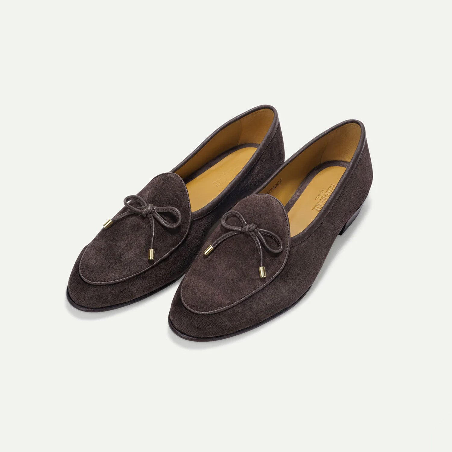 Orion Suede Bow Espresso